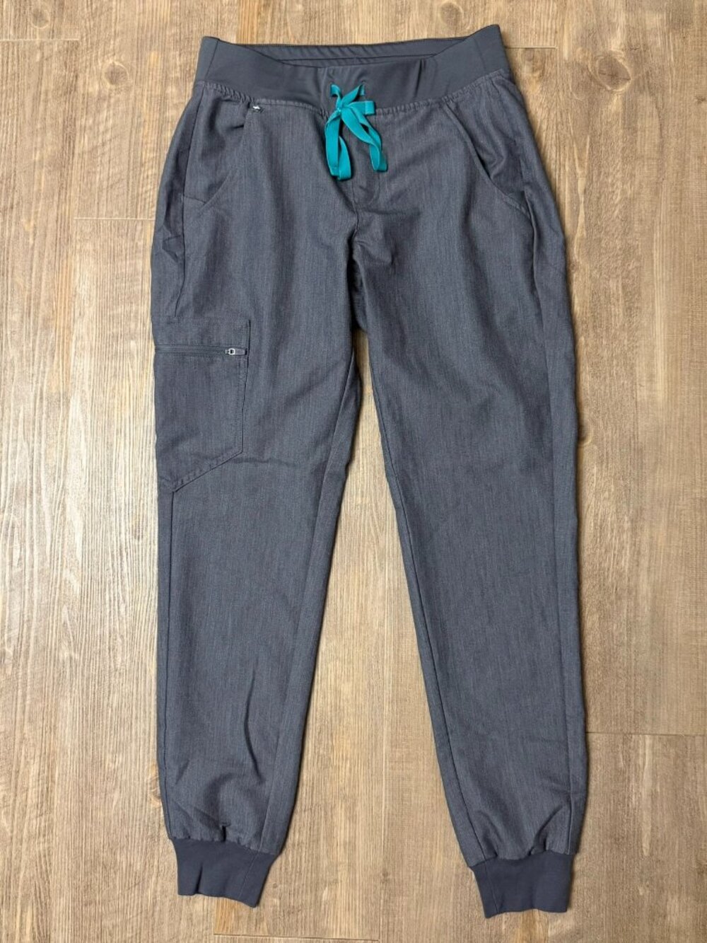 Figs Women's Gray Graphite Zamora Scrub Jogger Pants XS